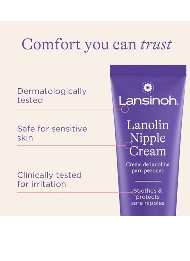 Lansinoh Lanolin Nipple Cream Safe for Breastfeeding Baby, 100% Natural Nipple Butter for Mom, Breastfeeding Essentials, 1.41 OuncesLansinoh Lanolin Nipple Cream Safe for Breastfeeding Baby, 100% Natural Nipple Butter for Mom, Breastfeeding Essentials, 1.41 OuncesV