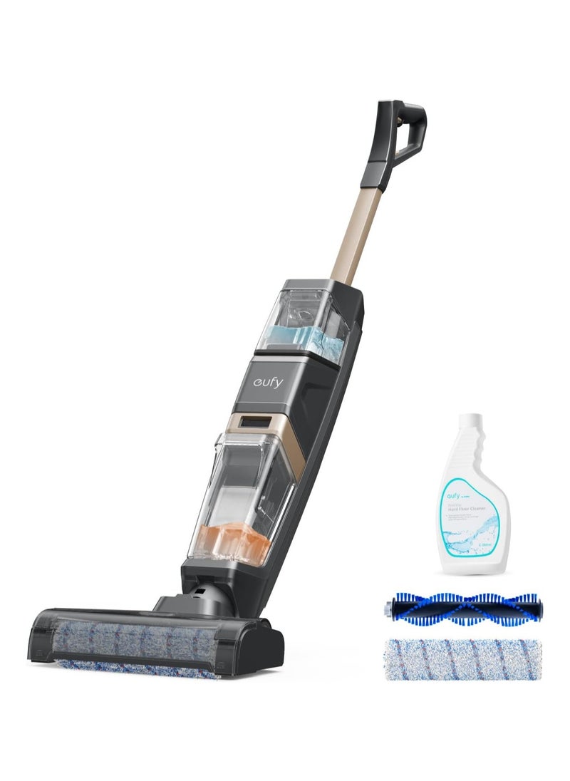 Eufy Wet and Dry 5-In-1 Cordless Vacuum Cleaner 250W W31 - Powerful Suction, Versatile Cleaning for Hard Floors and Carpets, Lightweight, Black - Ideal for Home and Car Cleaning with Long-Lasting Battery Life