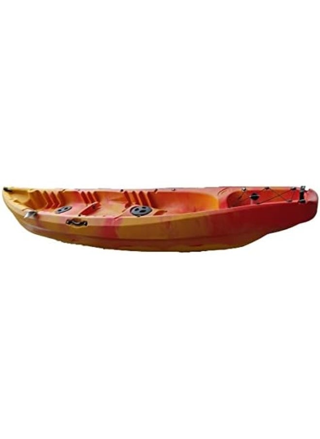 Nereus Ii Touring Kayak Without Seat - Yellow/Red