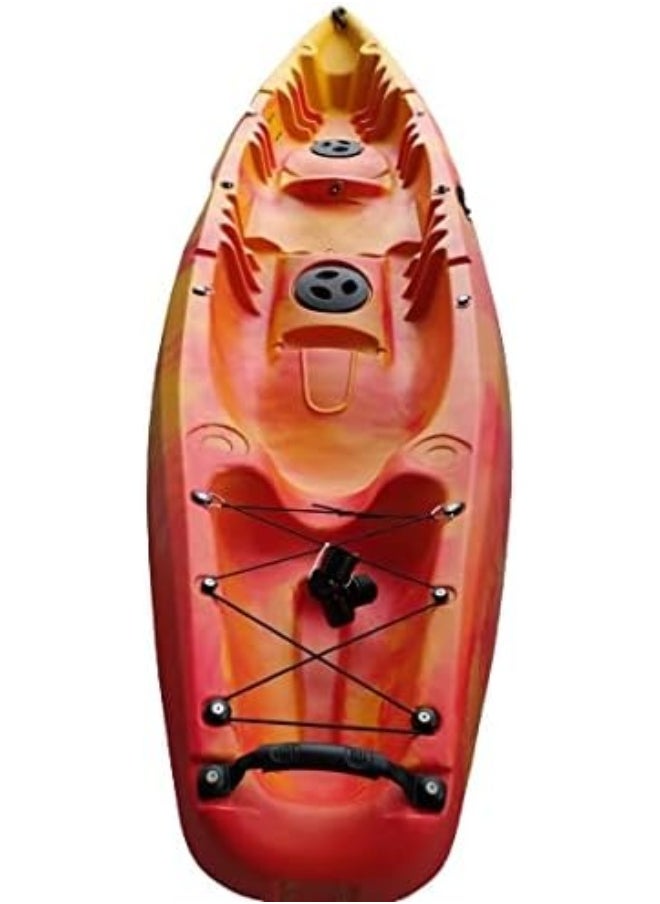 Nereus Ii Touring Kayak Without Seat - Yellow/Red