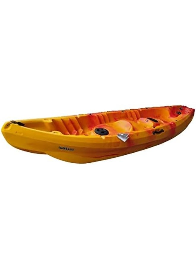 Nereus Ii Touring Kayak Without Seat - Yellow/Red