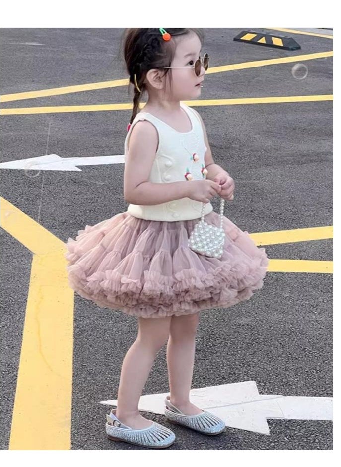 Girl's Crystal Breathable Princess Baotou Sandals