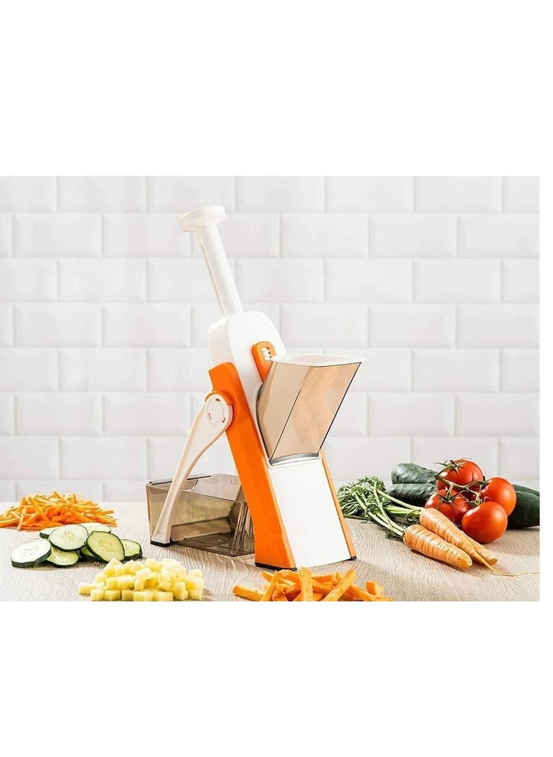 5 in 1 Vegetable Chopper, Safe Kitchen Chopping Artifact, Cutter, Julienne, Dicer, Kitchen