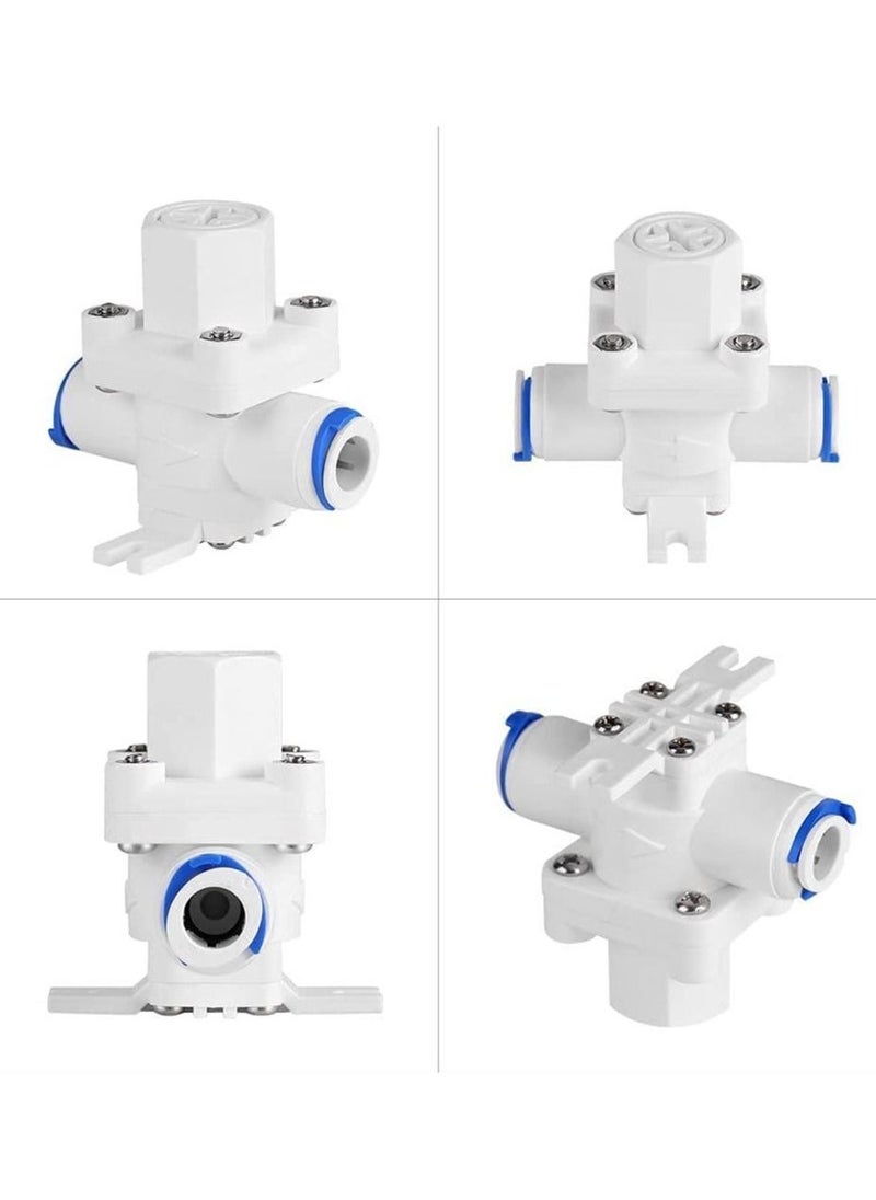 3/8 Pushfit Tube Reducing Valve,Plastic Pressure Relief Regulator Reducing Valve Filter Protection RO Water System