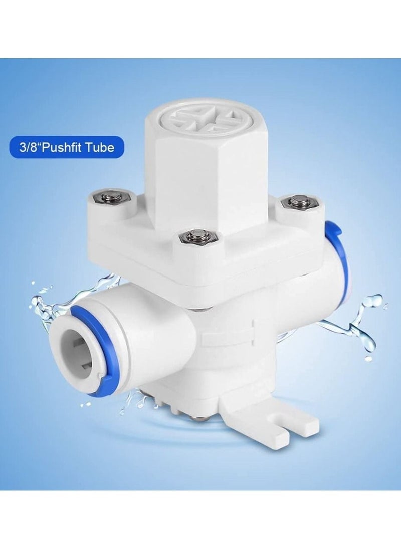 3/8 Pushfit Tube Reducing Valve,Plastic Pressure Relief Regulator Reducing Valve Filter Protection RO Water System