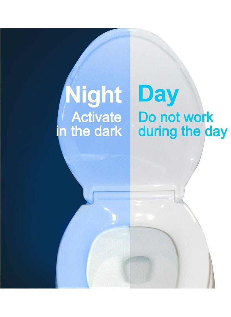 The Original Toilet Night Light Gadget Fun Bathroom Lighting Add on Bowl Seat Motion Sensor Activated LED 9 Color Modes Weird Novelty Funny Birthday Gag Gifts