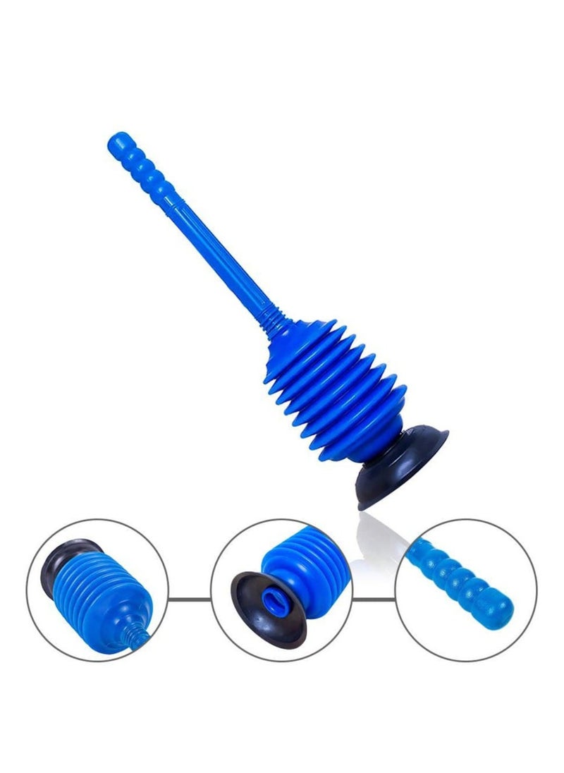 Sink and Drain Plunger, Large Unclogging Tool for Kitchen Sinks, Bathroom Drains, Showers, Bath, Unblocker for Clearing Blockages