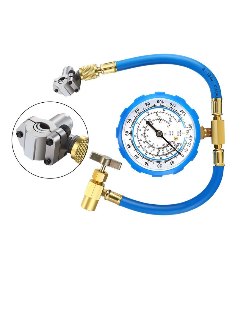 Piercing Valve Kits BPV-31 Refrigerator Tap Valve Compatible with 1/4 Inch, 5/16 Inch, 3/8 Inch Outside Diameter Pipes, Replace for AP4502525, BPV31D, GPV14, GPV31, GPV38, GPV56, MPV31 (2 Sets)