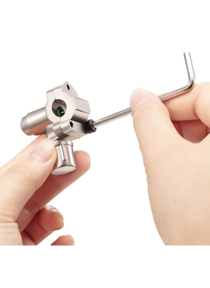 Piercing Valve Kits BPV-31 Refrigerator Tap Valve Compatible with 1/4 Inch, 5/16 Inch, 3/8 Inch Outside Diameter Pipes, Replace for AP4502525, BPV31D, GPV14, GPV31, GPV38, GPV56, MPV31 (2 Sets)