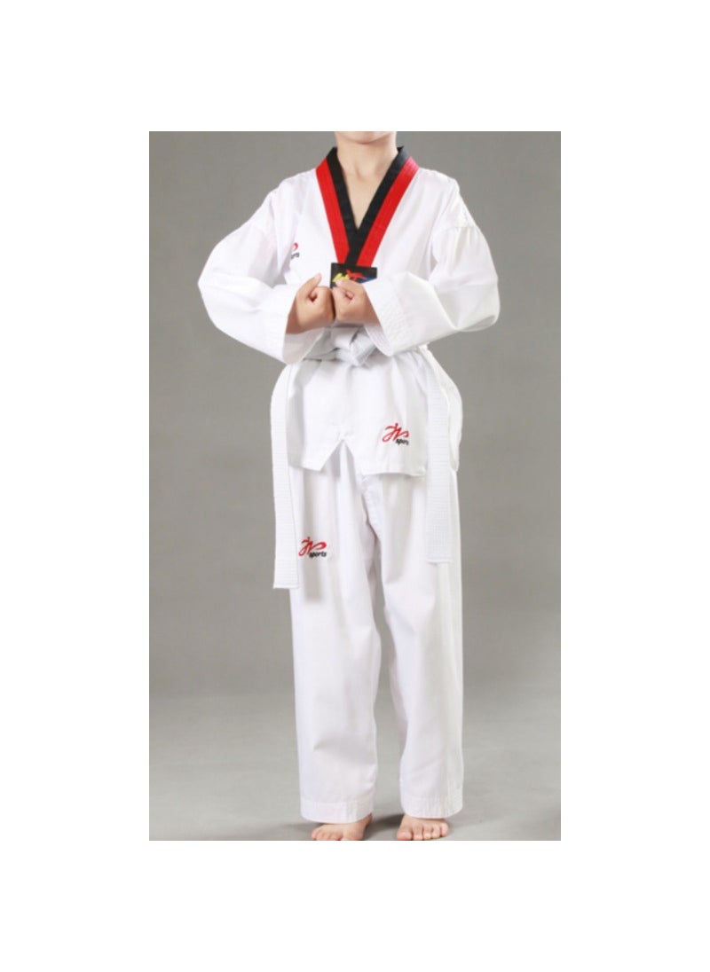 Breathable Taekwondo Kids Suit Short Sleeve Trousers 1