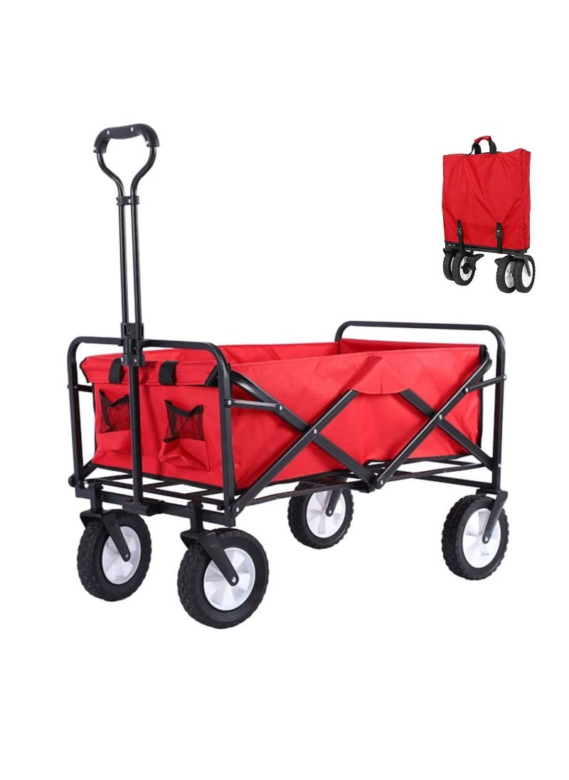 Foldable Multipurpose Outdoor Garden Camping Cart  86x101x52centimeter