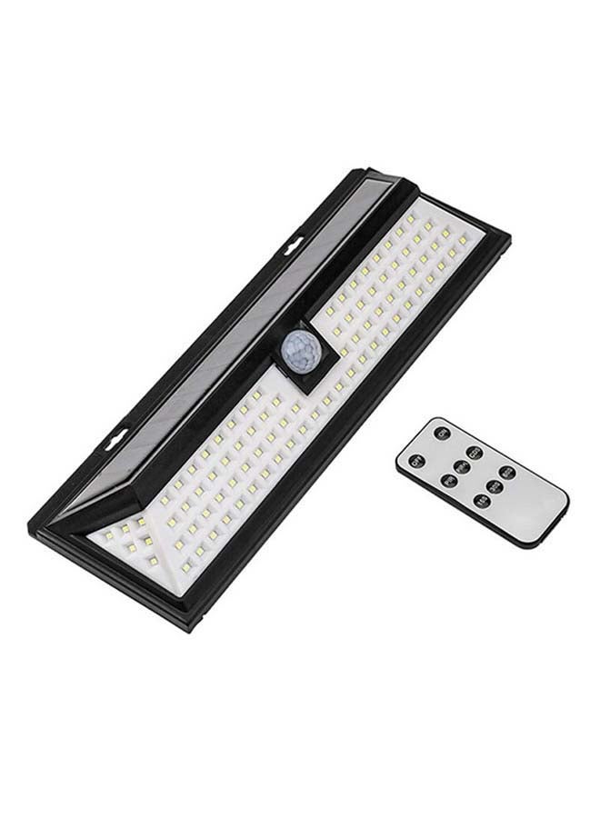 Solar Power Induction LED Lamp With Remote Black/White