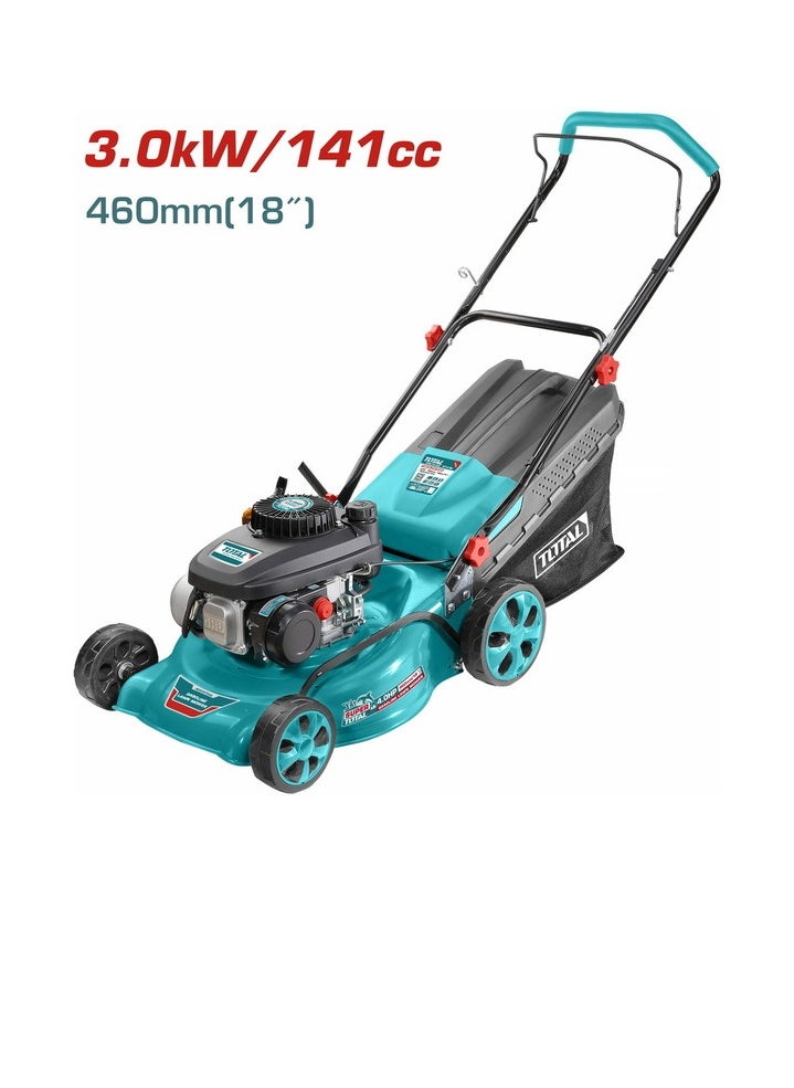 Super Total Gasoline Lawn Mower TGT141181 with Zongshen Engine | 141cc Hand-Push Mower for Efficient Lawn Care, Villas, Garden, Parks, Sports Grounds and Commercial Use