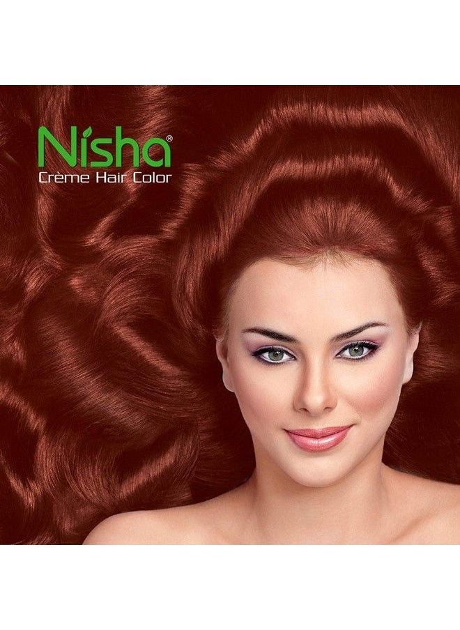 Crème Hair Color 5.5 Mahogany 60Ml + 60Gm (Pack Of 3) …