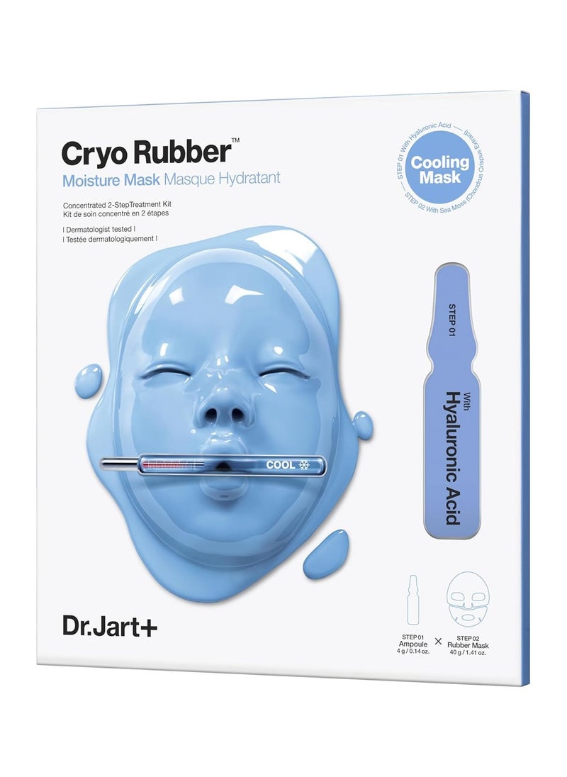 Dr.Jart+ Cryo Rubber Face Mask with Moisturizing Hyaluronic Acid