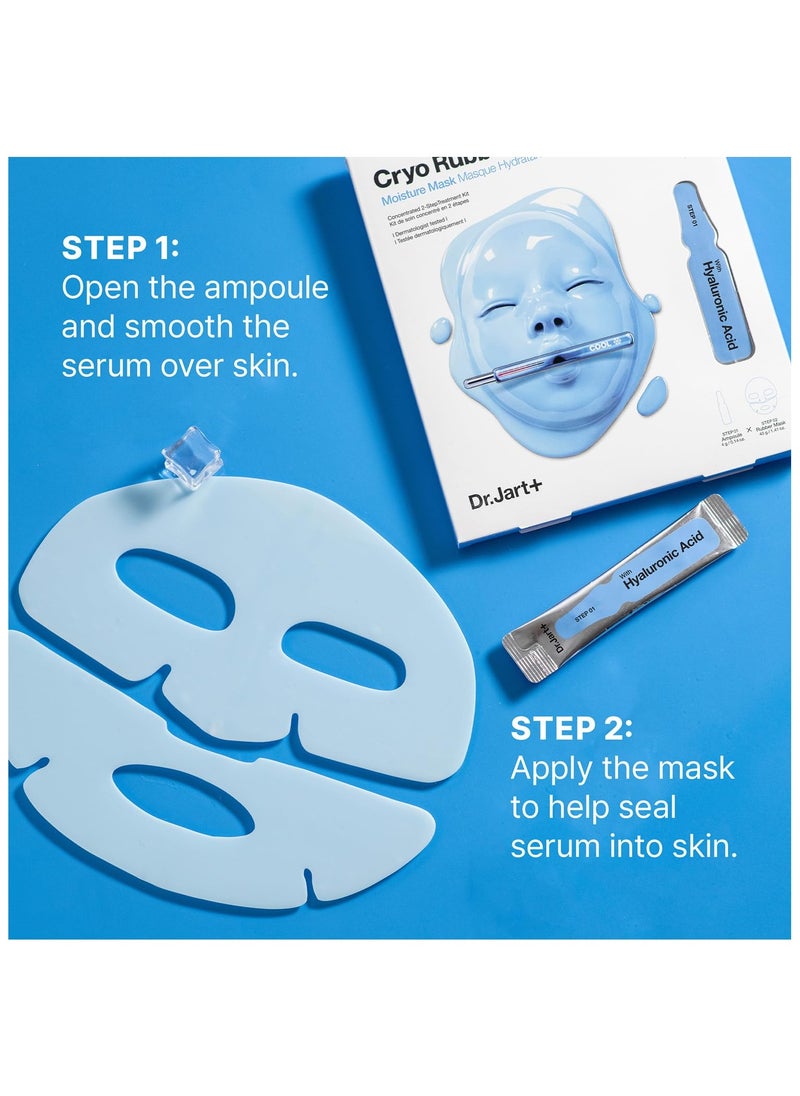 Dr.Jart+ Cryo Rubber Face Mask with Moisturizing Hyaluronic Acid