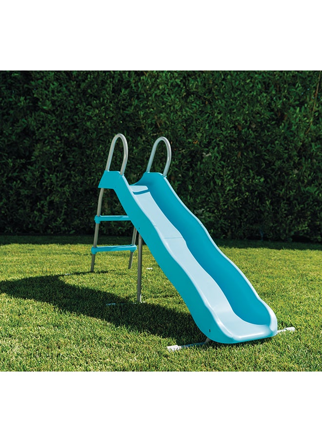 Intex 1.83M Galvanized Steel Freestanding Slide Blue for for All Kids