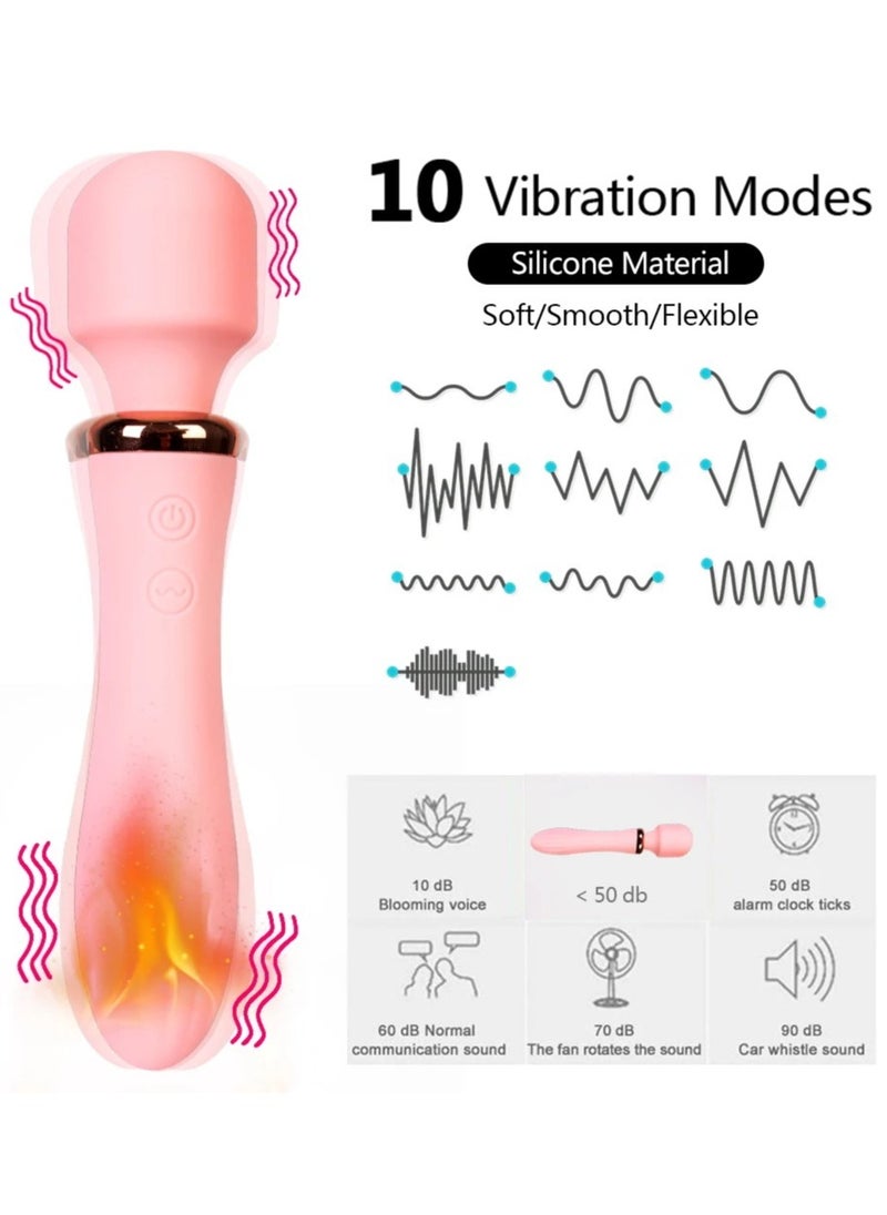 Upgraded Heating Handheld Wireless Deep Tissue Body Massager