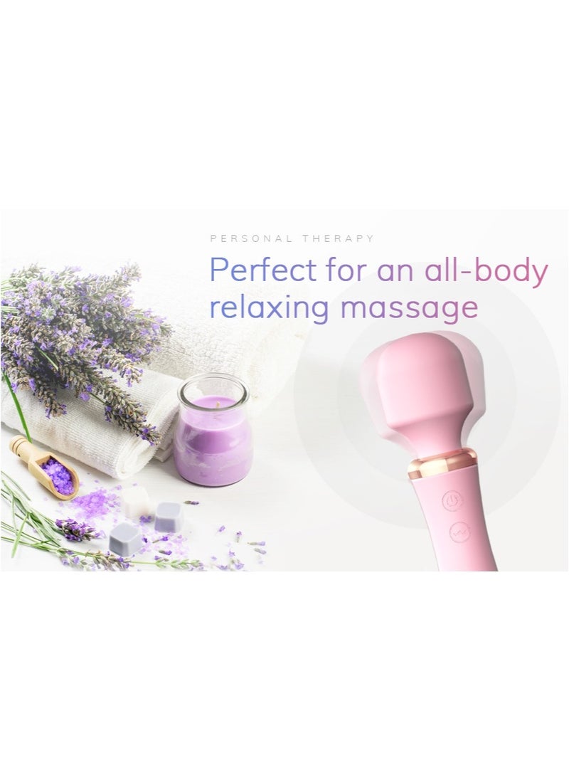 Upgraded Heating Handheld Wireless Deep Tissue Body Massager