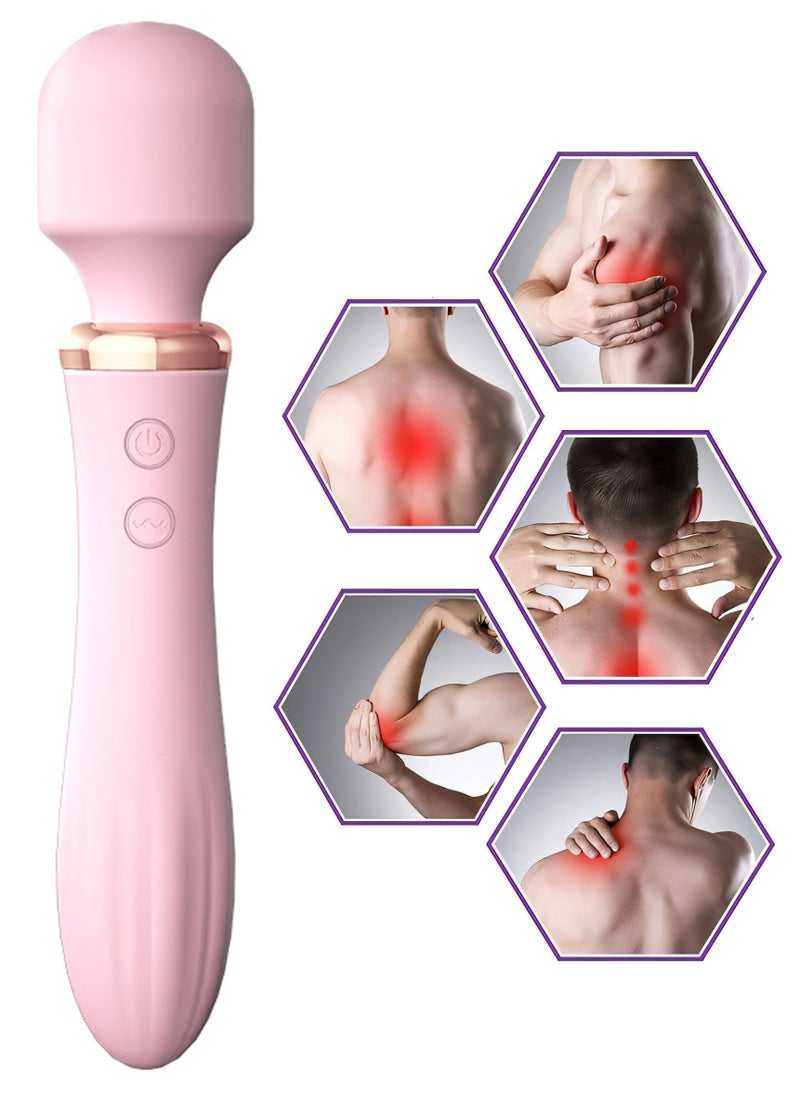 Upgraded Heating Handheld Wireless Deep Tissue Body Massager