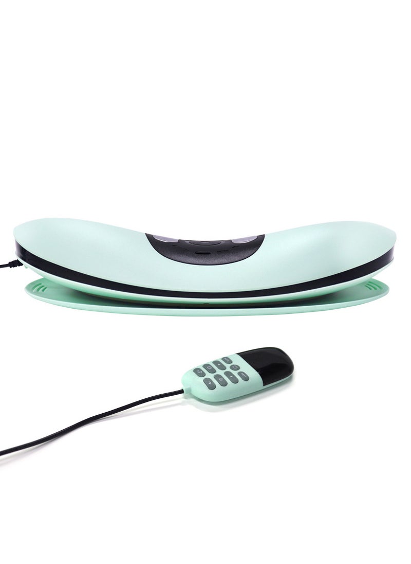 Intelligent Lumbar Massager New Neck Back Device Light green