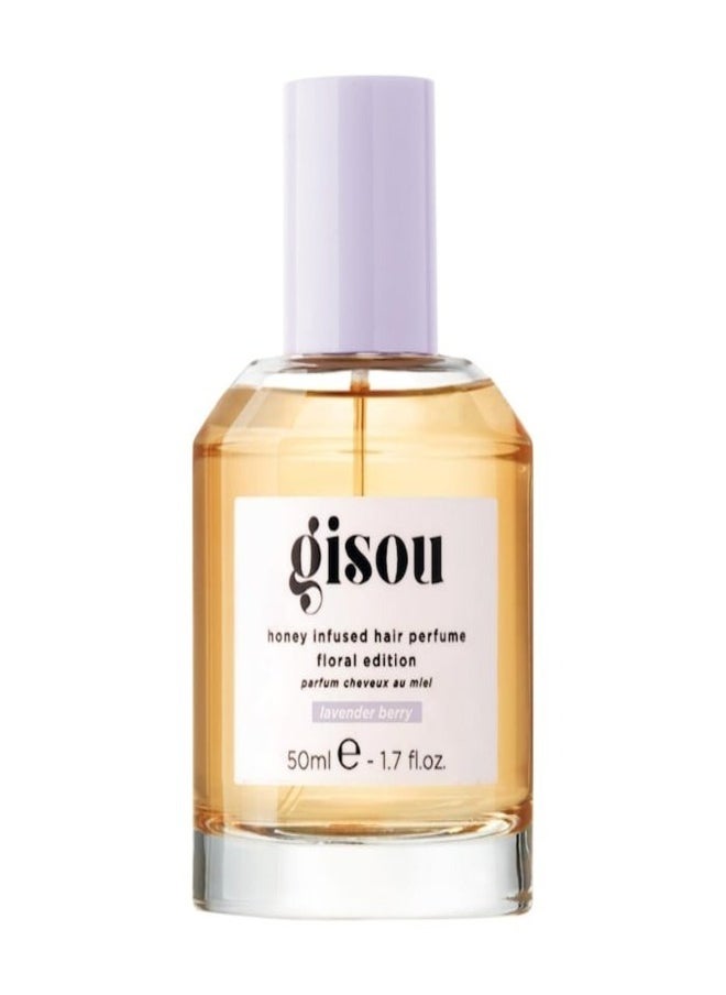 GISOU Honey Infused Hair Perfume in Lavender Berry - 50ml | Long-Lasting, Nourishing Hair Mist