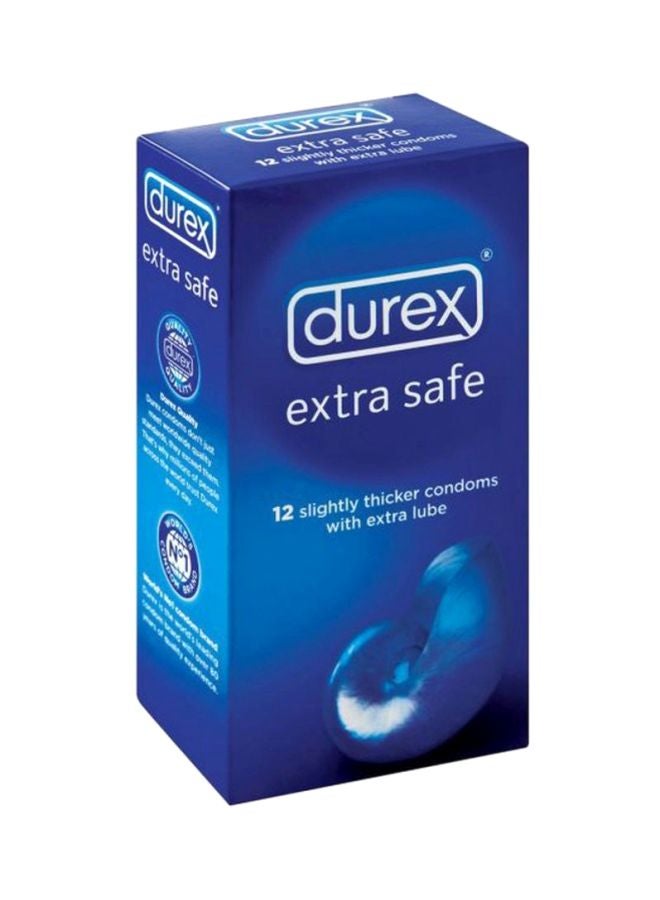 12-Piece Durex Extra Safe Condom