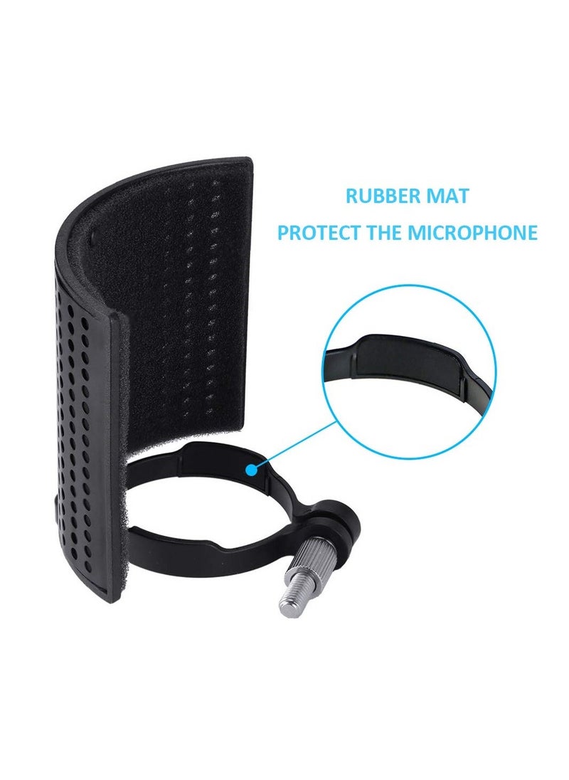 for Razer Seiren X Mic Pop Filter, Three Layers Filter Microphone Wind Pop Screen Mask Shield For Razer Seiren X Mic to Improve Sound Quality