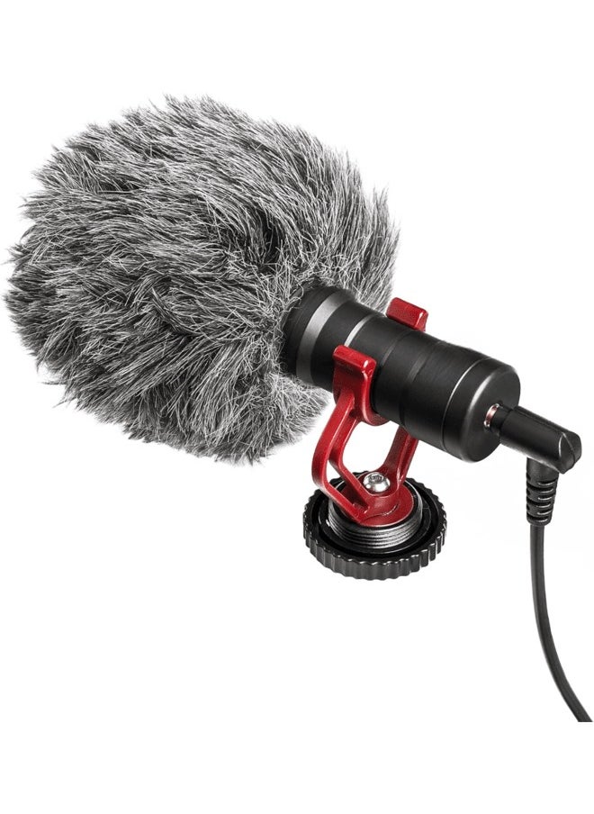 External Camera Microphone for Digital and Camcorder Cameras