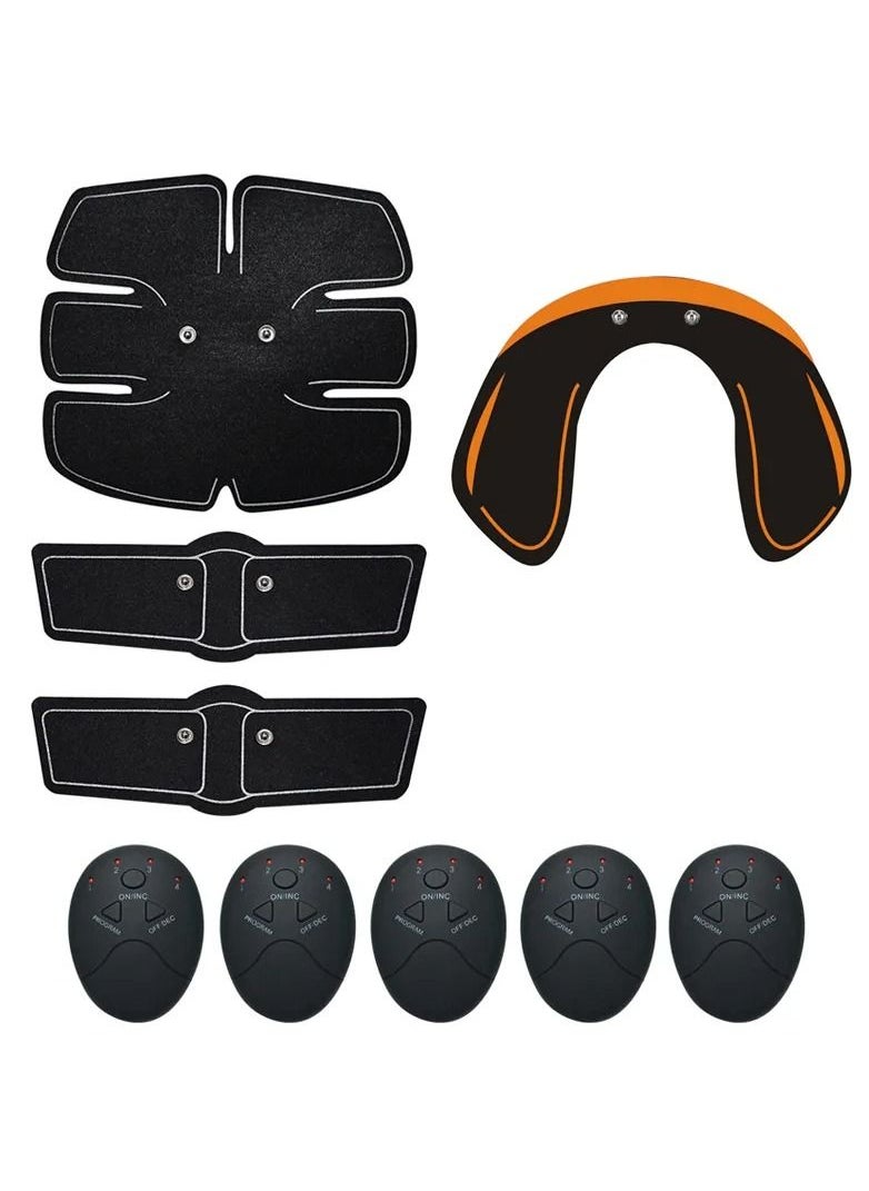 Unisex EMS Hips Trainer Electric Muscle Stimulator Wireless Buttocks Abdominal ABS Stimulator Fitness Body Slimming Massager