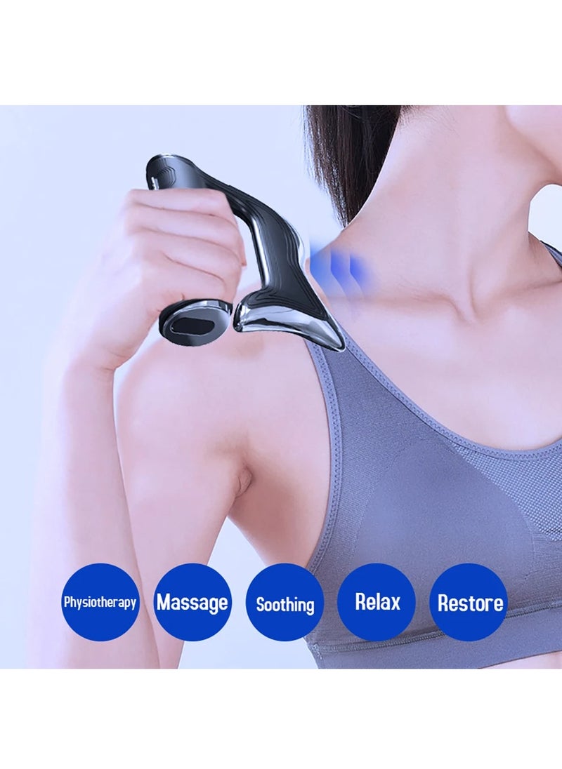 Fascia Massager Body Scraping Microcurrent Vibration Muscle Stimulator Relief Relaxation Slimming Shaping Guasha Massage Knife