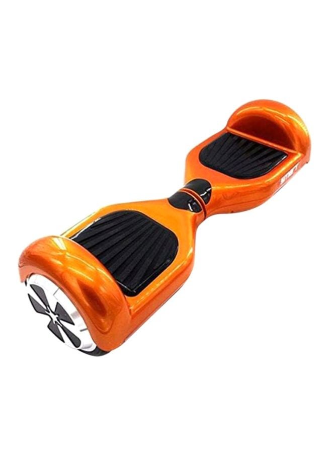 Two Wheel Balancing Electric Scooter With Helmet Orange 61x9x21cm