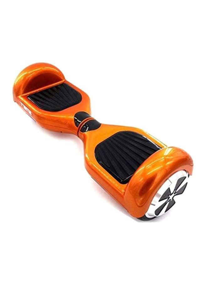 Two Wheel Balancing Electric Scooter With Helmet Orange 61x9x21cm