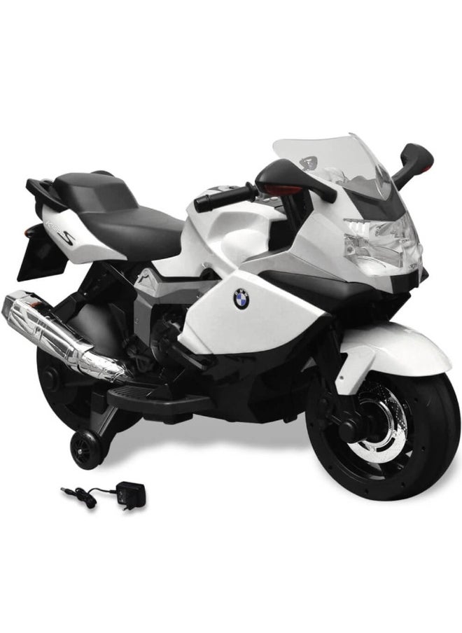 BMW Kids Ride-on Electric Motorbike (12 V, White)