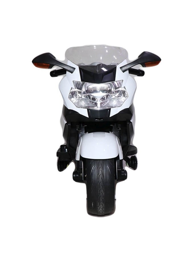 BMW Kids Ride-on Electric Motorbike (12 V, White)