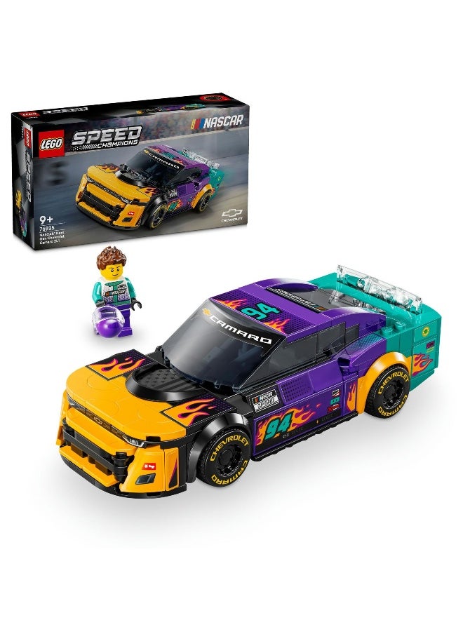 LEGO Speed Champions NASCAR Next Gen Chevrolet Camaro ZL1 76935 Building Toy Set (328 Pieces)