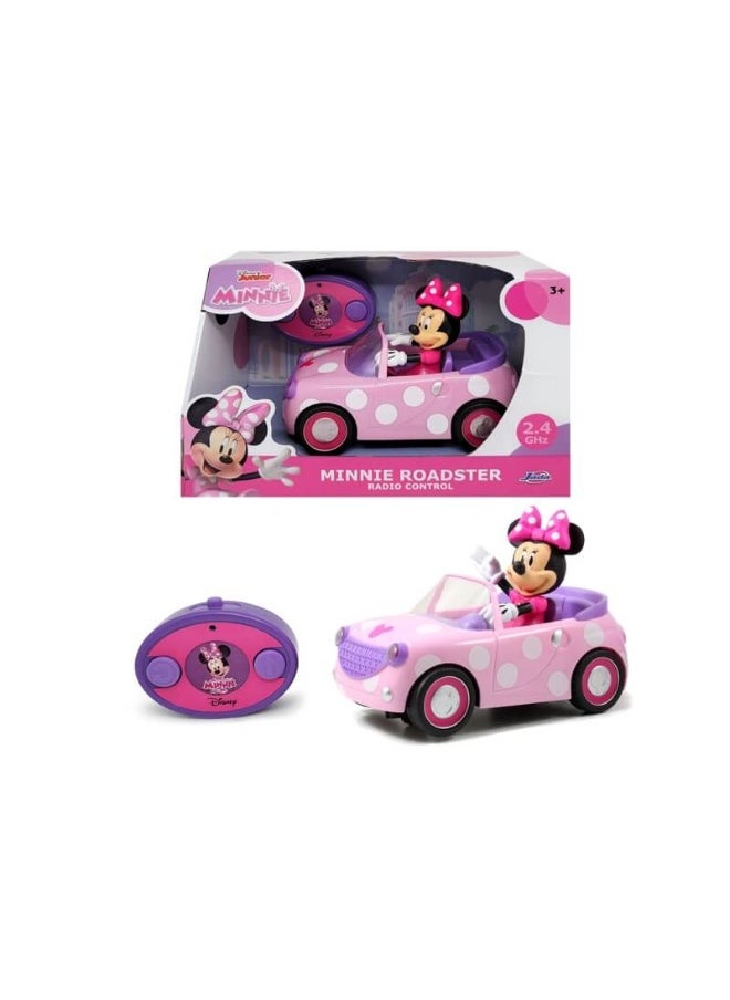 Jada Disney Minnie Roadster RC Car (1:24)