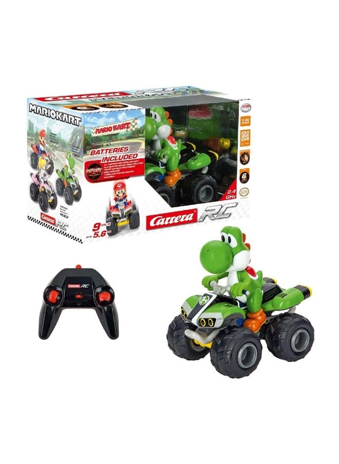 Carrera Mario Kart 8: Yoshi Quad 2.4 GHz RC Kart (1:20)