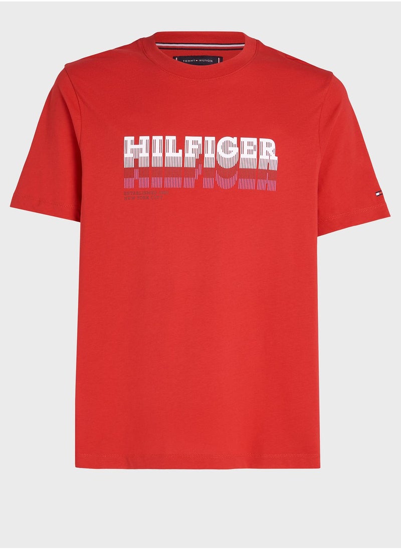 Logo Crew Neck T-Shirt