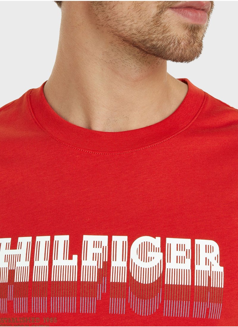 Logo Crew Neck T-Shirt