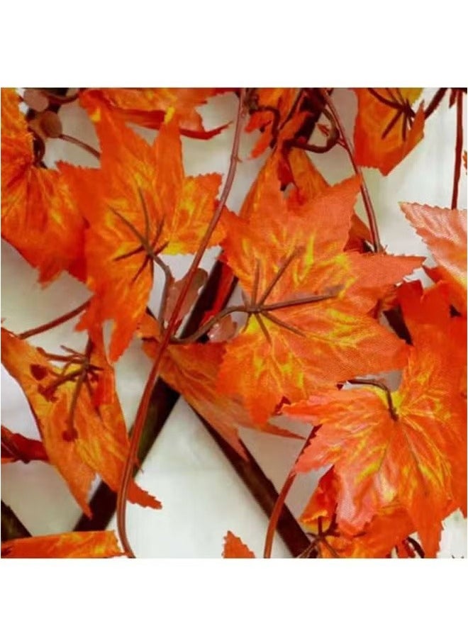 For Artificial Expandable Garden Maple Leaf Fence And Decorative Fence 1.2 Meters