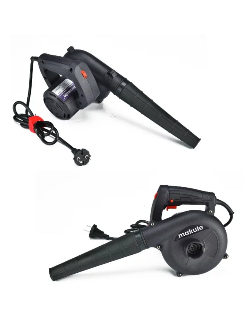 Portable Electric Blower and Vacuum, 600W, 220-240V/110V, High-Speed 13,000 RPM, 2.3 m³/min Airflow for Dust and Debris Cleaning, PB007-V