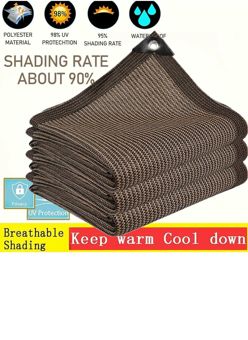 Outdoor Sunshade Net Encrypted Thickened Wrapped Perforated 3X4M Sunshade And Sun Protection Net