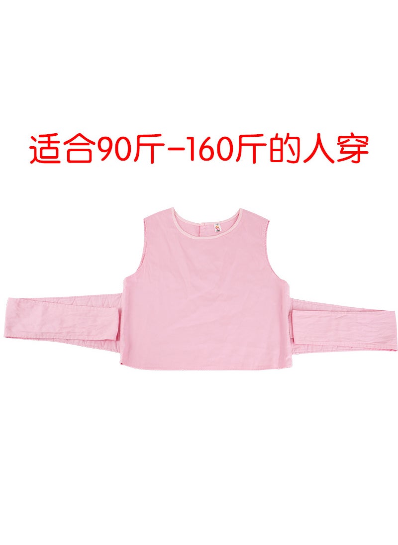 Restraint Jacket for Elders Fall Prevention JRK-2016 Pink Restraint