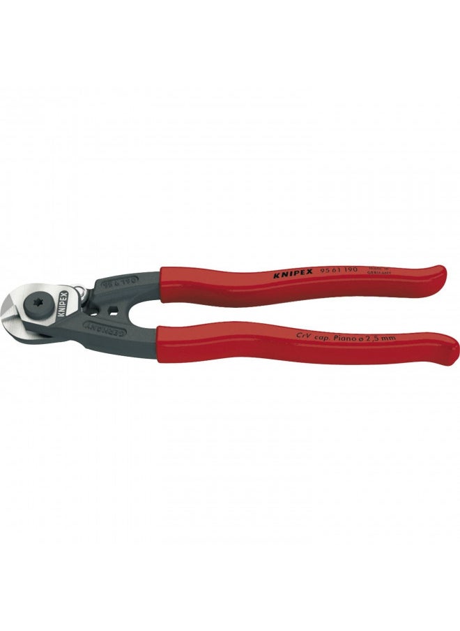 Knipex Tools 95 61 190 SBA Wire Rope Cutters, 7-1/2 inches