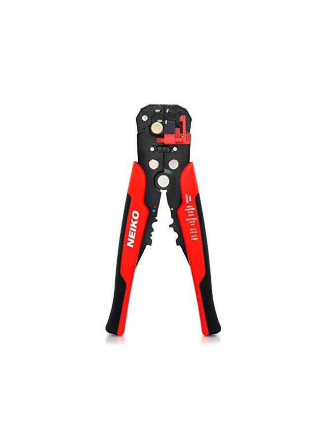 NEIKO 01924A 3-in-1 Automatic Wire Stripper, Cutter, and Crimping Tool, Auto Self-Adjusting Pliers that Cut up to 10 AWG