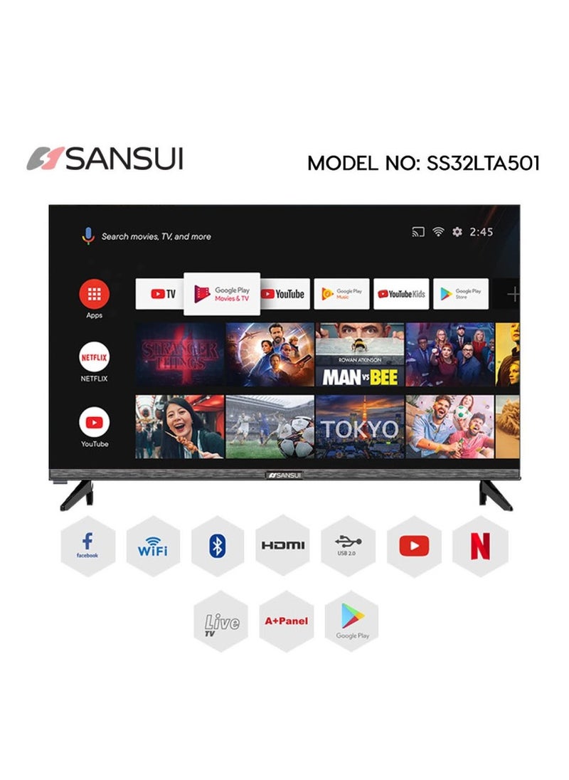 SANSUI 32 inch Edgeless HD ready LED Smart TV