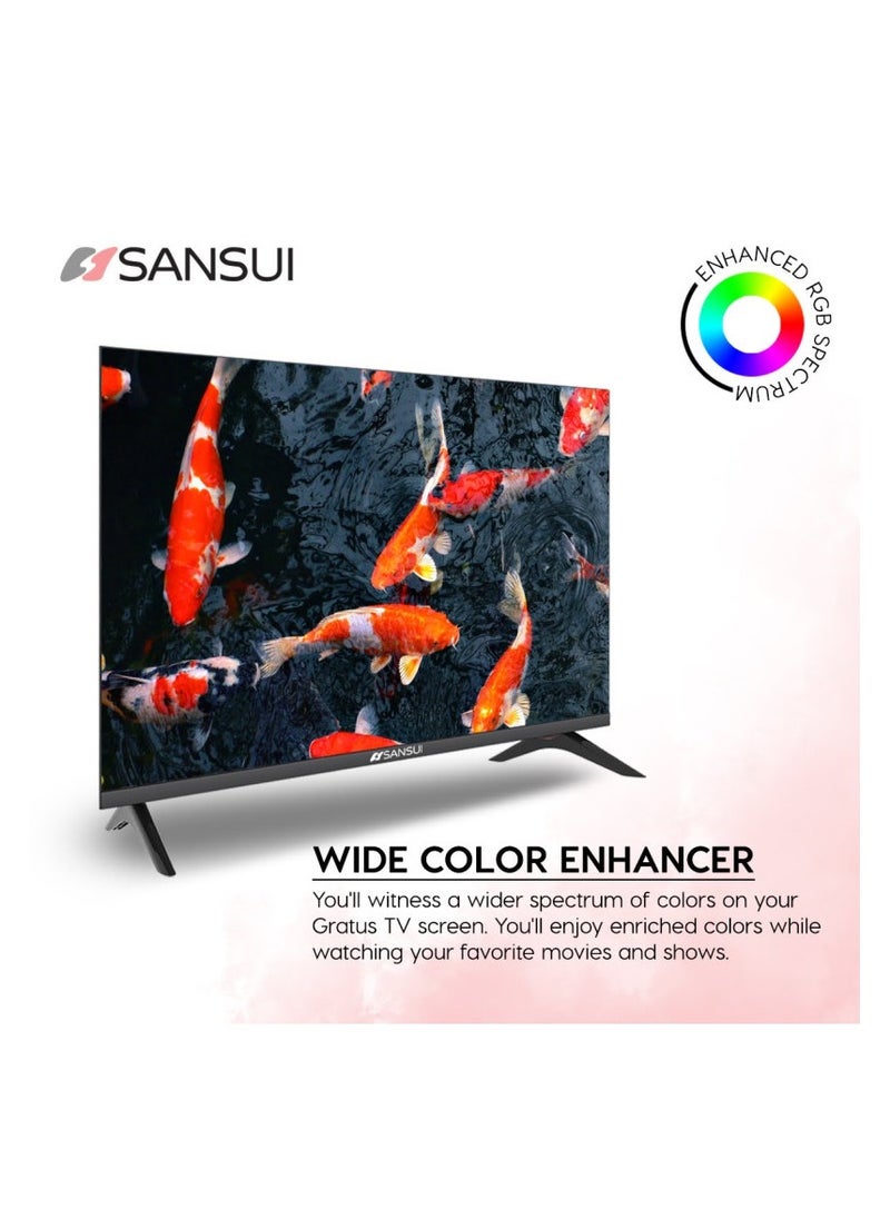 SANSUI 32 inch Edgeless HD ready LED Smart TV