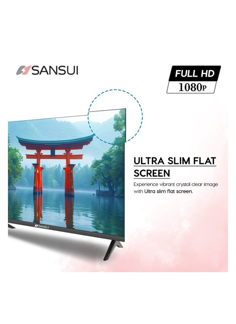 SANSUI 43 inch Full HD Edgeless Smart TV