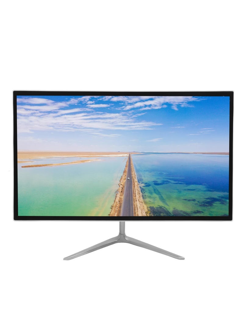 24 Inch Ultra-Thin Computer, All-in-One Desktop Computer, Full HD 1920 X 1080P LED Display, I7 Processor, 8GB + 256GB SSHD, Integrated Graphics for Office and Home White